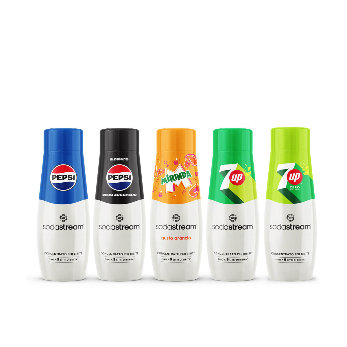 Set of 5 SodaStream 440 ml Concentrates