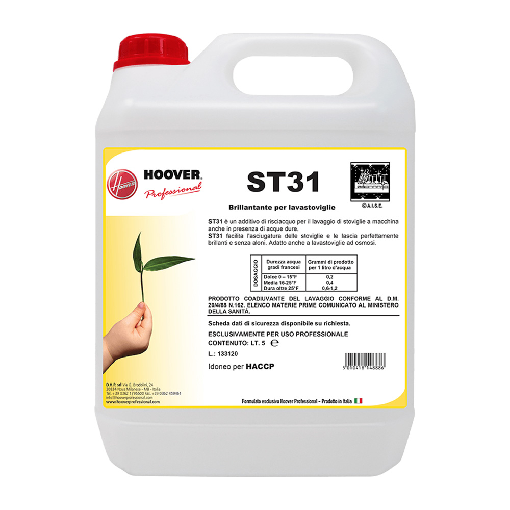 ST31 Rinse aid for dishwashers