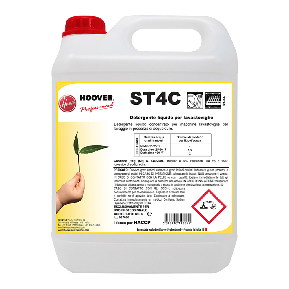 ST4C Liquid detergent for dishwashers