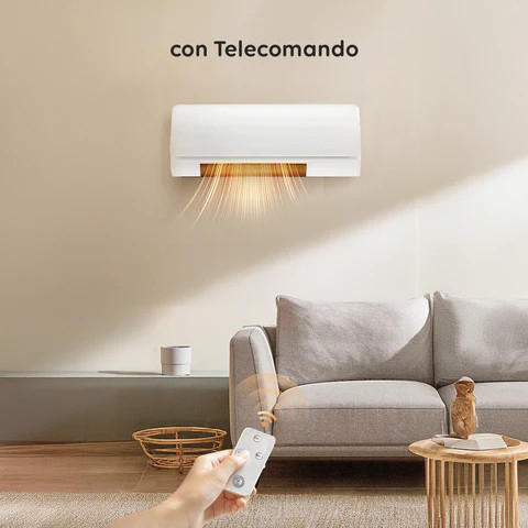 Johnson Wall 2000 W wall fan heater with remote control